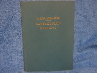 Kansakoulun hallinto, Meinander Ragnar, K1800