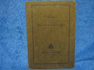 Ruotsin kielioppi, Biese Y.M., K1917