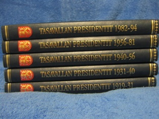 Tasavallan presidentit 1919-1994, 5 osaa, K2248