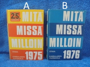 Mit miss milloin, kansalaisen vuosikirja 1975 tai 1976, K226