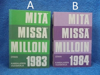 Mit miss milloin, kansalaisen vuosikirja 1983 tai 1984, K233