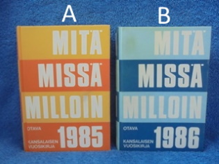 Mit miss milloin, kansalaisen vuosikirja 1985 tai 1986, K235