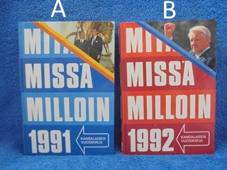 Mit miss milloin, kansalaisen vuosikirja 1991 tai 1992, K241