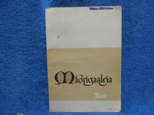 Madrigaaleja, toim. Cederlf Egil, sanat ja nuotit, K2429