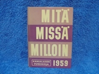 Mit miss milloin, kansalaisen vuosikirja 1959, K249