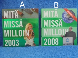 Mit miss milloin, kansalaisen vuosikirja 2003 tai 2008, K253