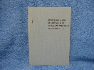 Amerikkalaisen kulttuurin ja koulukasvatuksen peruspiirteit, Kajava K2544