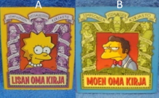 Simpsonien viisauksien kirjasto, Lisan oma kirja tai Moen oma kirja, K2871