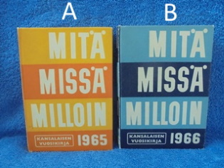 Mit miss milloin, kansalaisen vuosikirja 1965 tai 1966, K3054