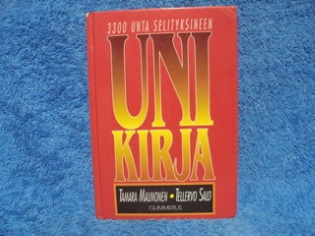 Unikirja, 3300 unta selityksineen, Maunonen Tamara- Salo Tellervo, K593