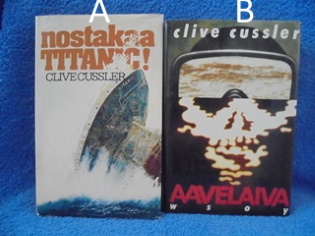 Nostakaa Titanic 1977 tai Aavelaiva 1984, Cussler Clive, K74