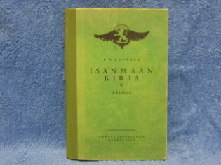 Isnmaan kirja II, talous, Rauhala K.N., vanhat kirjat, K750