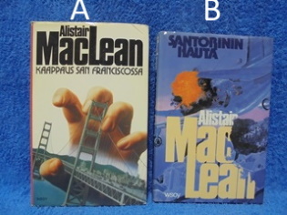 Kaappaus San Fransiskossa 1976 tai Santorinin hauta 1986, MacLean Alistair, K86