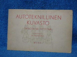 Autoteknillinen kuvasto sanoin selitettyn, toim. Kahrama H., K888