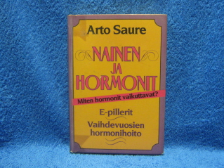 Nainen ja hormoonit, Saure Arto, kytetyt kirjat, K43