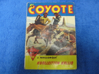 El Coyote, kuolleitten kallio, Mallorqui Jose, taskukirja, L24