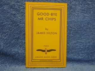 Good-bye Mr. Chips, Hilton James, K708