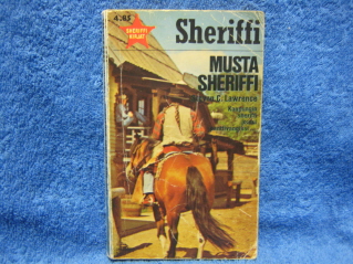 Sheriffi, Musta sheriffi, Steven C. Lawrence, vanha kioskikirja, L43