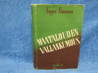 Maatalouden vallankumous, Simonen Seppo, kytetyt kirjat, K1080