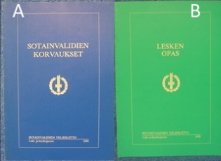 Sotainvalidien veljesliitto, Korvaukset 1989 tai Lesken opas 1990,  L110