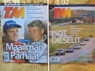 TM Tekniikan Maailma-lehti, 1985- 1987- 1994- 1998- 1999, 2002,  L159