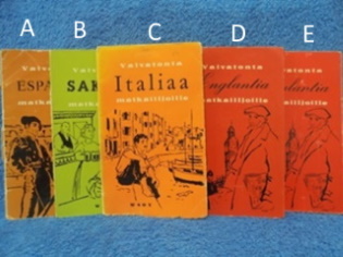 Vaivatonta, espanjaa, saksaa, italiaa, englantia, matkailijoille, L201