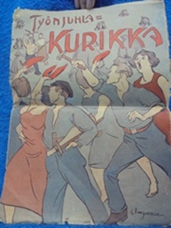 Työnjuhla- Kurikka, N:o 4 1933, pila- ja satiirilehti, L237