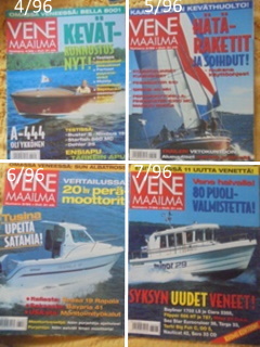 Vene Maailma- lehti 1996, 1- 4- 5- 6- 7- 9, L53