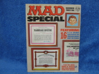 Mad Special No 22, kerilylehdet, kytetyt lehdet,  L73