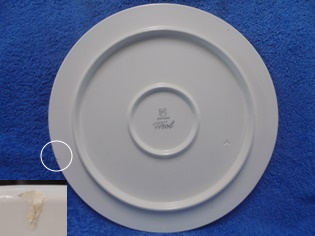 SMF- Schramberg Majolika Fabrik, tarjoilulautanen, Tirol- ruusu, vintage, A3753