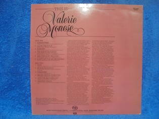 This is Valerie Monese, 1982, Lp-levy, R1181