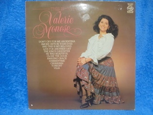 This is Valerie Monese, 1982, Lp-levy, R1181