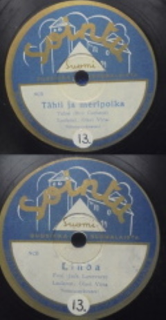 Olavi Virta- Sointu-orkesteri, Thti ja meripoika/ Linda, sellakka, M671