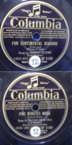 Frank Sinatra- Dinah Shore, Five Minutes More- For Sentimental Reasons, M673