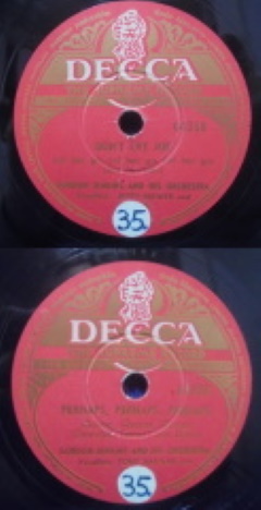 Gordon Jenkins, Don't Crye Joe/ Perhaps Perhaps Perhaps, Sellakka-nilevy, M680