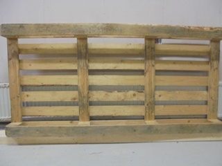 Kytetty kookas vahva kuormalava, 1000x2050mm, kansilauta,  20x100mm, P8