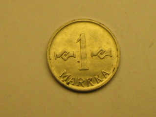 1 markka 1961, R106