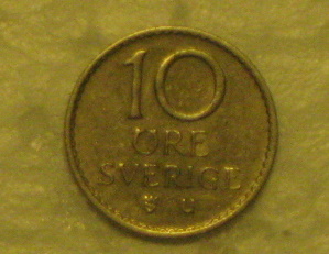 10 re, 1962, 1964, 1966, 1967, 1969, 1970, 1972, 1973, Sverige, R135