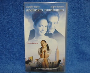 Unelmien Manhattan 2002, Wayne Wang, VHS-kasetti, romanttinen komedia, M548