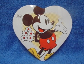 Tyhj sydmenmuotoinen makeisrasia, Mikki-Hiiri, Disney, R318