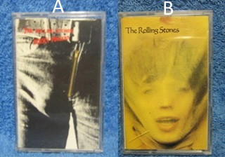 The Rolling Stones, Sticky Fingers 1972 ; Goats head soup 1973, c-kasetti, R322