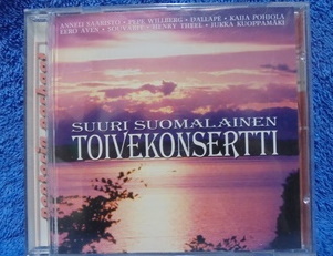Suuri Suomalainen Toivekonsertti, 2002, CD-levy, M374