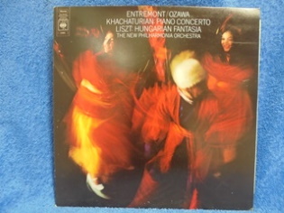 Entremont/Ozawa Khachaturian: piano concerto, Liszt: Hungarian fantasia, M255