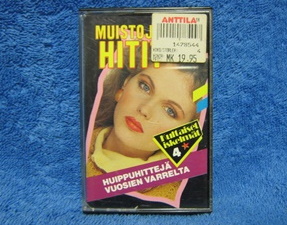 Kultaiset iskelmt 4- Muistojen hitit, 1989, c-kasetti, M504