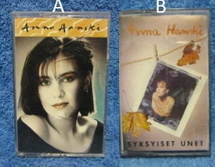 Anna Hanski, Sin olet kaunis 1989 tai Syksyiset unet 1990, c-kasetti, M455