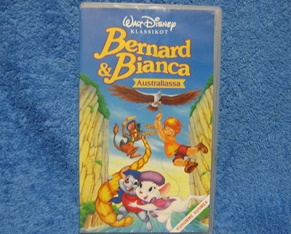 Bernard ja Bianca Australiassa, 1990, Walt Disney, VHS-kasetti, M570