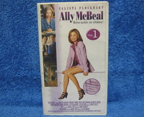 Ally Mc Beal 1 1998- Miten kaikki sai alkunsa, VHS-kasetti, M551