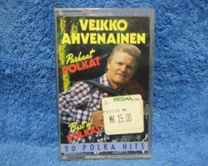 Veikko Ahvenainen, Parhaat polkat, 1995, Skkijrven polkka, c-kasetti, M476