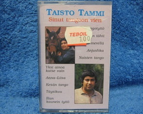 Taisto Tammi, Sinut tangoon vien, 1990, c-kasetti, M463