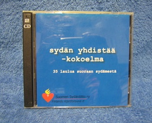 Sydn yhdist- kokoelma, 2 CD-levy, R583